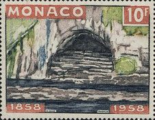 Grotto of Lourdes in 1858