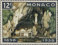 Grotto of Lourdes in 1958