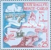 Route from Lisbon to Monte Carlo