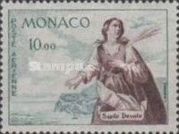 Holy Dévote in front of Monaco
