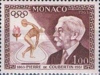 Birth Centenary of Pierre de Coubertin (1863-1937)