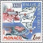Route from Paris to Monte Carlo
