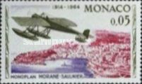Plane "Morane-Saulnier" over Monte Carlo