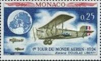 Plane "Douglas-Liberty", Globe and Route