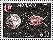 Satellite "Lunik III", Moon