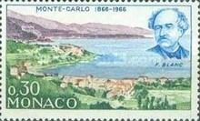 View of Monte Carlo around 1866 and F. Blanc