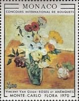Roses and Anemones by Vincent van Gogh