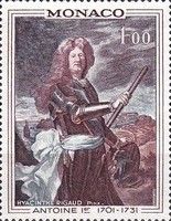 Antoine I (1701-1731), by Hyacinthe Rigaud (1659-1743)