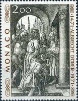 Christ in Front of Pilate, Chalcography by Albrecht Dürer