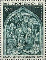 Nativity with Saints by the Flemish School (15th cent.)
