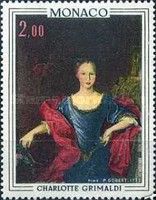 Charlotte Grimaldi, about 1733; by Pierre Gobert (1662-1744)
