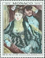 The Lodge, by Pierre Auguste Renoir (1841-1919)