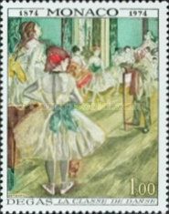 The Dance Class, by Edgar Degas (1834-1917)