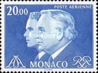 Prince Rainier III and Prince Albert