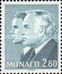 Prince Rainier III and Prince Albert