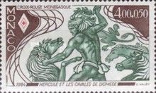 Heracles Brings the Man-eating Horses of Diomedes to Eurysth