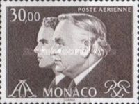 Prince Rainier III and Prince Albert