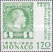 Stamp No 1 from Monaco