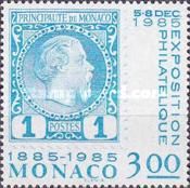 Stamp No 1 from Monaco