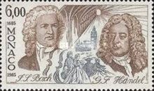 Johann S. Bach (1685-1750); Georg F. Händel (1685-1759)