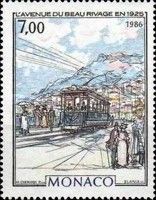 Tram in the Avenue du Beau Rivage (1925)