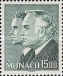 Prince Rainier III and Prince Albert