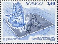 Butterfly and Butterfly Stamp