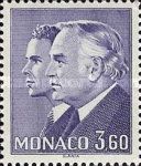 Prince Rainier III and Prince Albert