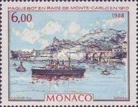 Passenger Ship in Monte Carlo (1910)