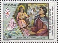 St. Dévote Flees to the Pagan Senator Eutychius
