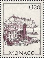 Rock of Monaco and Harbor of Fontvieille