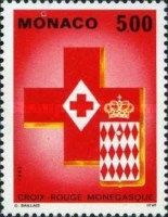 Emblem of the Monegasque Red Cross