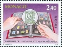 Centenary of Monegasque Philatelic Association