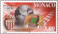 Winning the French Football Championship 1997 by AS Monaco