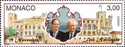 National Holiday; Prince Rainier III, Prince Albert, Palace