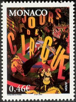 Manege with Artists and Clowns