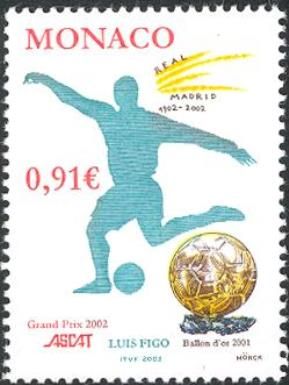 Luís Figo (*1972), Football Player and Stamp Collector