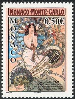 Monte-Carlo by Alphonse Mucha