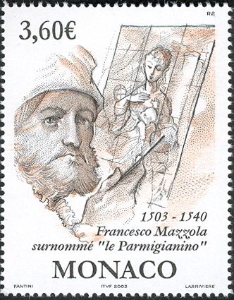 Self-portrait; by Francesco Mazzola (1503-1540)