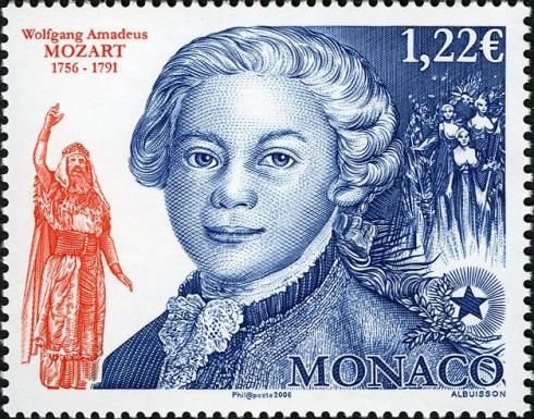 Wolfgang Amadeus Mozart, 250th birth anniversary
