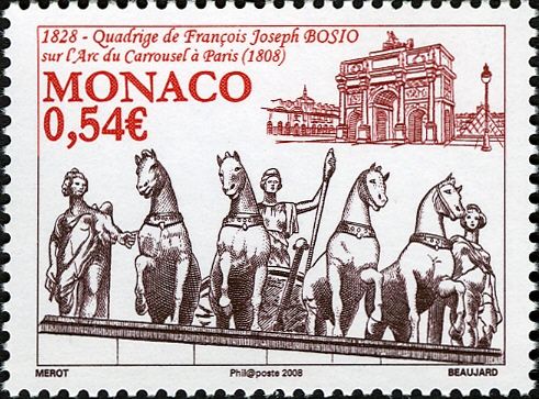 180 Years Quadriga on the Arc de Triomphe, Paris