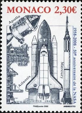 50 Years of American Aeronautics and Space Agency (NASA)