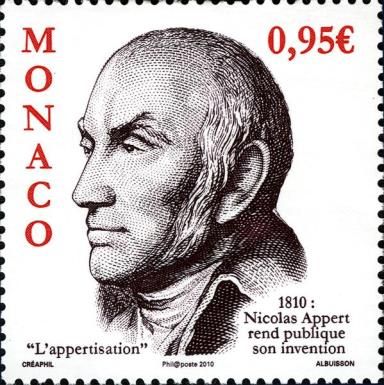 Nicolas Appert (1749-1841); Discoverer of Preservation
