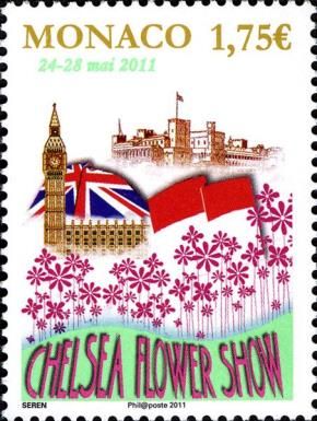 Participation of Monaco at the Flower Show, Chelsea