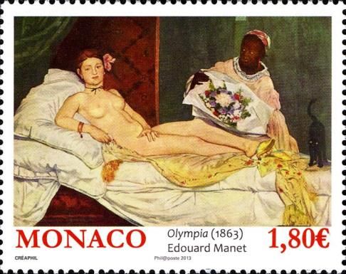 "Olympia“ by Edouard Manet