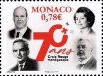 70th Anniversary the Red Cross of Monaco