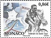 Centenary of Birth of Fausto Coppi, Cyclist