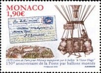 Balloon Mail of Paris, 150th Anniverary