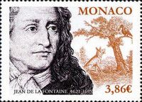 Jean De La Fontaine, Writer, 400th Anniversary of Birth