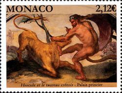 Art of the Princely Palace : Hercules and the Cretan Bull